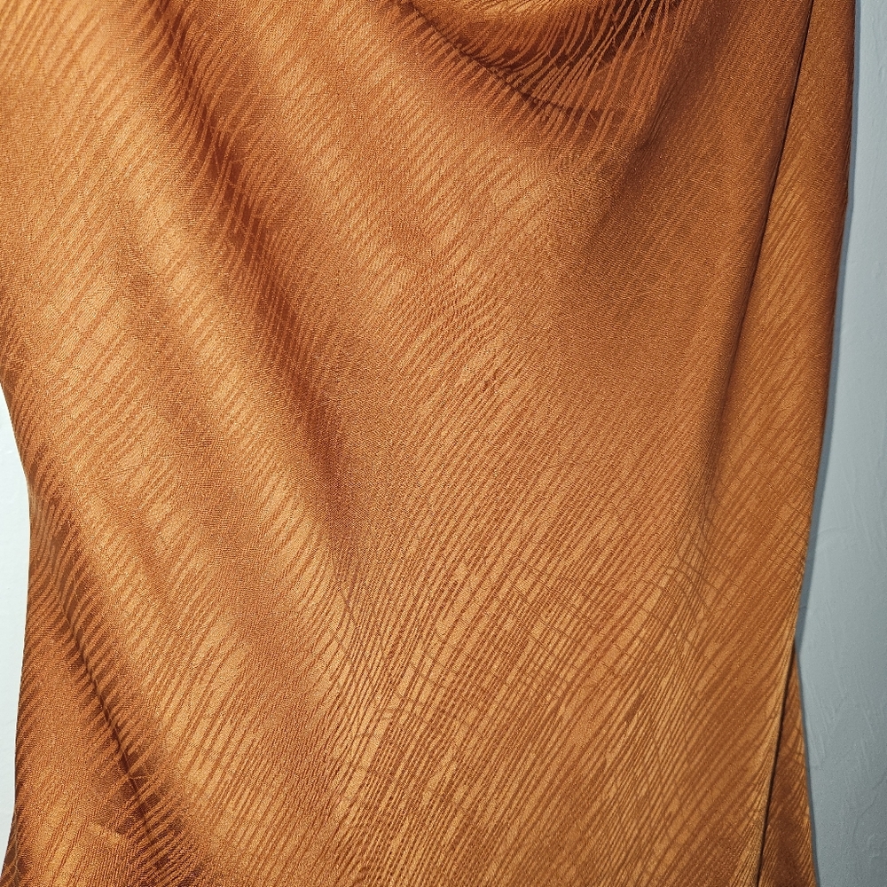 House of Harlow x REVOLVE Party Ira Mini Dress Burnt Orange Women's Size Small - Picture 14 of 16